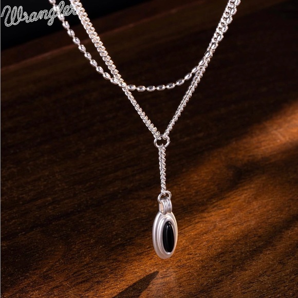 Wrangler Jewelry - Montana West Wrangler Silver Necklace NIB